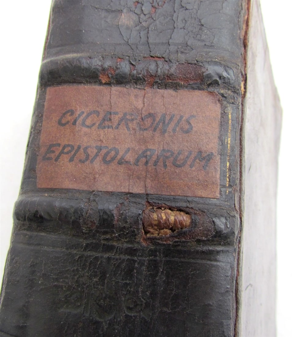 1581 CICERONIS AD ATTICUM 16th CENTURY CICERO - 5