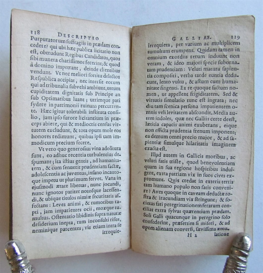 1629 HISTORY OF FRANCE ELZEVIER antique Gallia sive de Francorum Regis Dominiis - 6