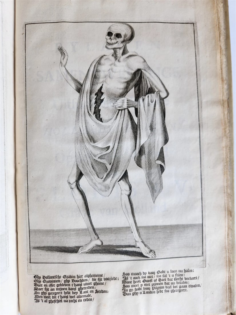 1699 CHRONICLE of COUNTS of HOLLAND antique ILLUSTRATED FOLIO vellum bound (1 of 20)