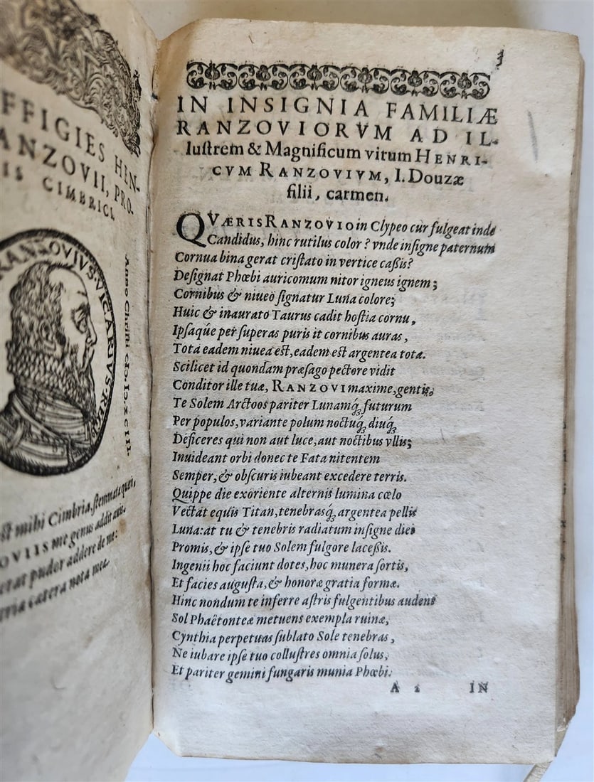 1602 ASTROLOGY TREATISE by Rantzau Henrik antique 17th CENTURY rare - 13