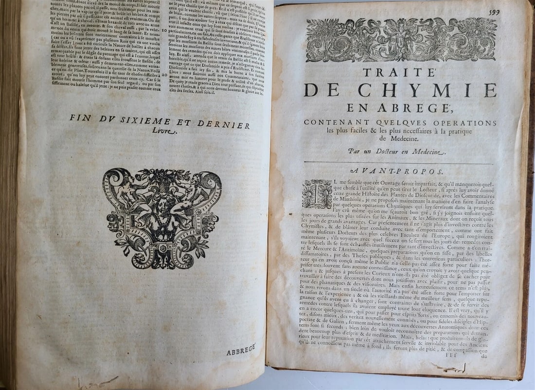 1680 MEDICAL PLANTS ILLUSTRATED w/ 1478 woodcuts antique by Mattioli FOLIO rare - 8