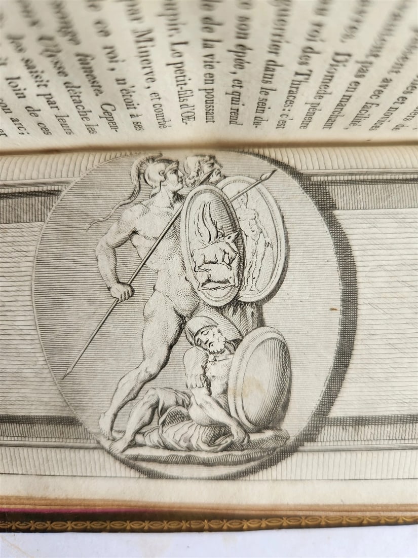 1787 HOMER ILLIAD & ODYSSEY ILLUSTRATED antique FERDINAND ZEPPELIN PROVENANCE - 10