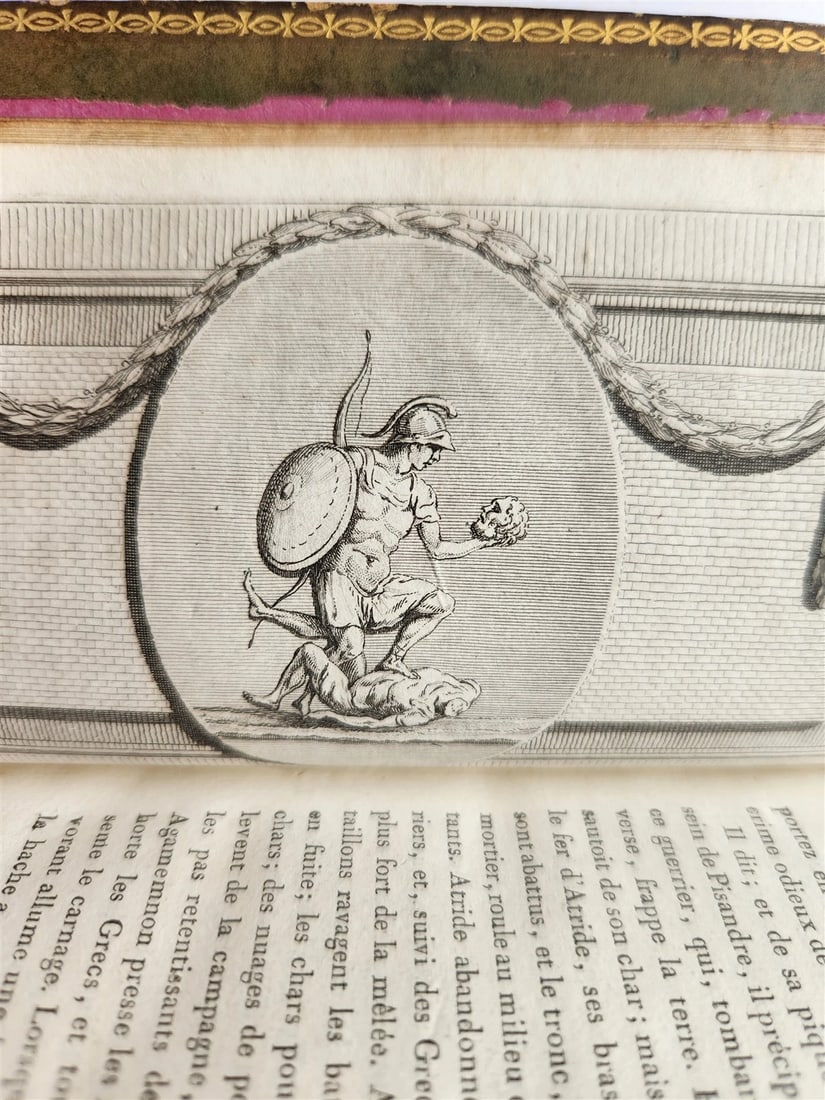 1787 HOMER ILLIAD & ODYSSEY ILLUSTRATED antique FERDINAND ZEPPELIN PROVENANCE - 11