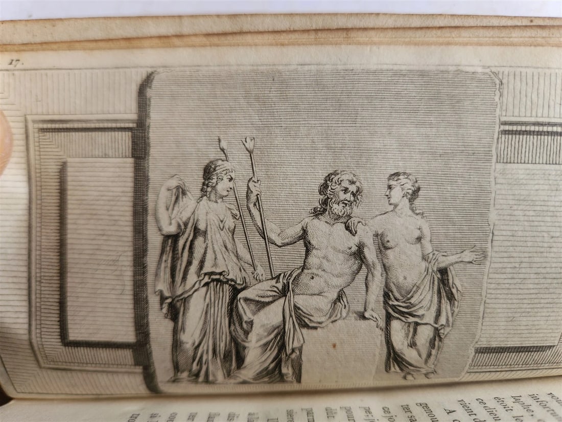 1787 HOMER ILLIAD & ODYSSEY ILLUSTRATED antique FERDINAND ZEPPELIN PROVENANCE - 14