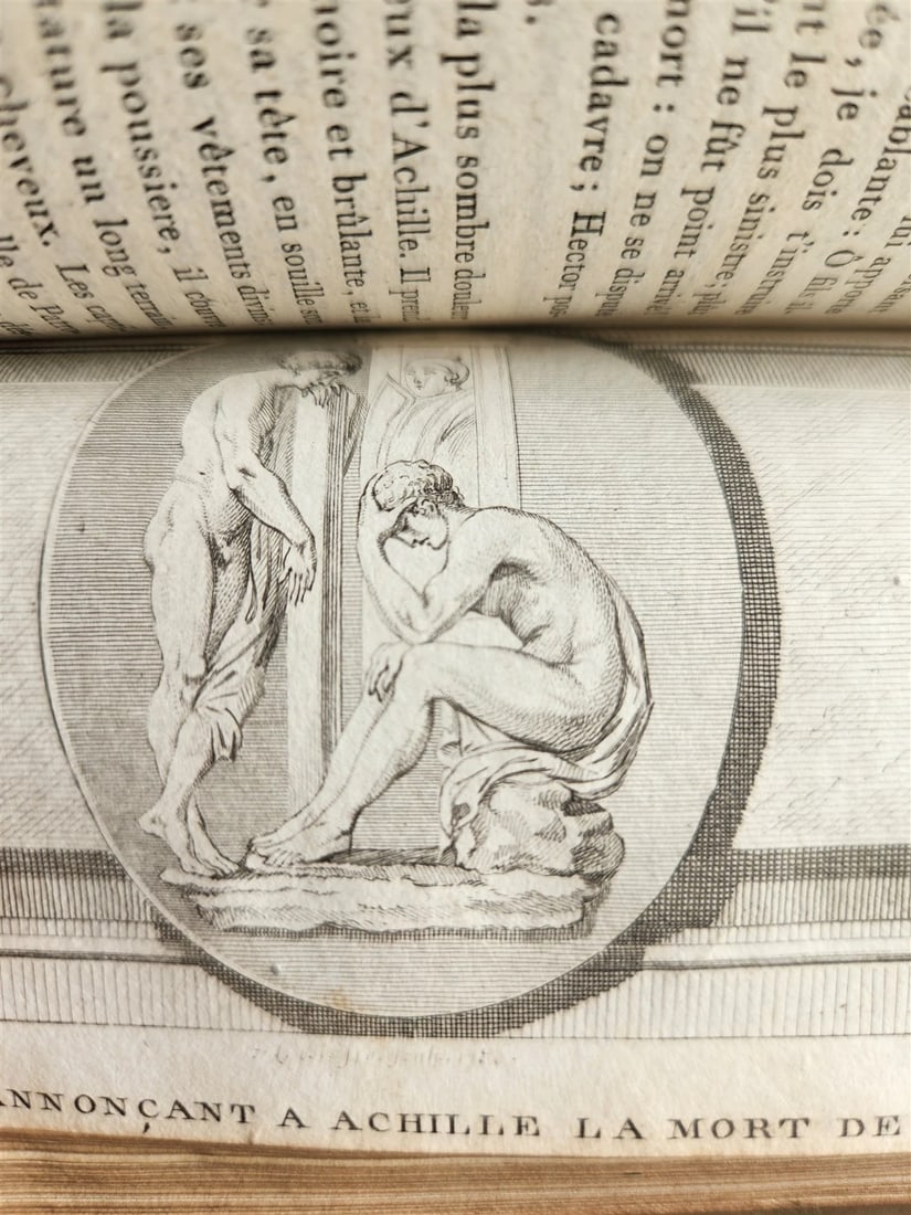 1787 HOMER ILLIAD & ODYSSEY ILLUSTRATED antique FERDINAND ZEPPELIN PROVENANCE - 15