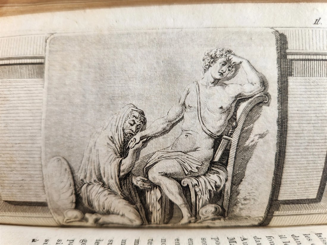 1787 HOMER ILLIAD & ODYSSEY ILLUSTRATED antique FERDINAND ZEPPELIN PROVENANCE - 19