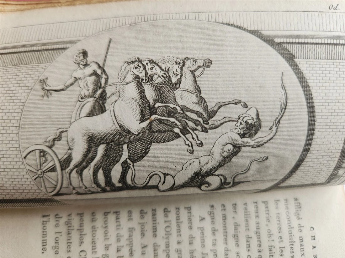 1787 HOMER ILLIAD & ODYSSEY ILLUSTRATED antique FERDINAND ZEPPELIN PROVENANCE - 5