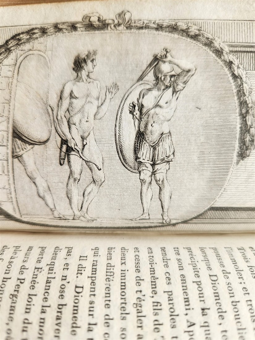 1787 HOMER ILLIAD & ODYSSEY ILLUSTRATED antique FERDINAND ZEPPELIN PROVENANCE - 9