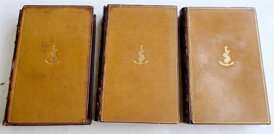 1854 ALDINE PRESS POETICAL WORKS of CHARLES CHURCHILL antique 3 VOLUMES (1 of 10)