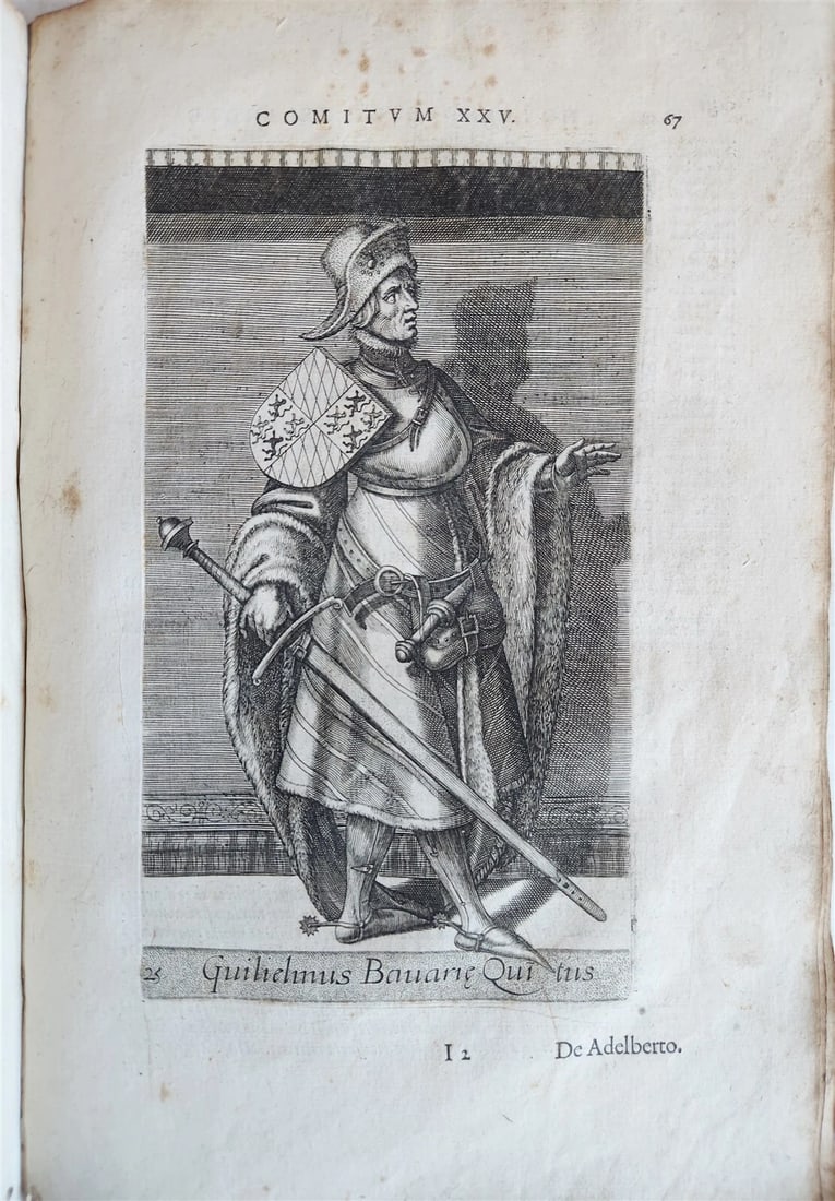 1584 HISTORY of HOLLAND antique ILLUSTRATED vellum bound Netherlands 16th CENT. - 14