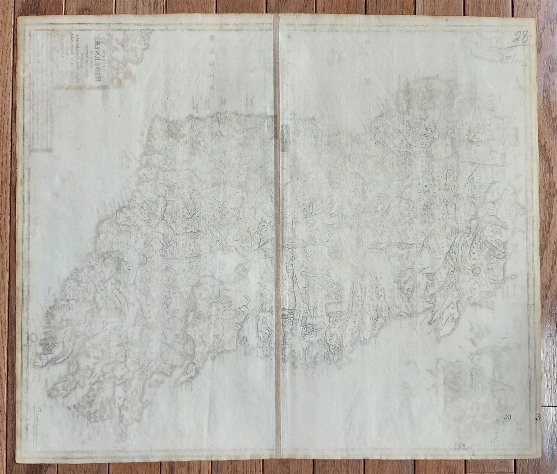 1682 antique MAP of IRELAND FREDERICK DE WIT antique AUTHENTIC REGNUM HIBERNIA - 7