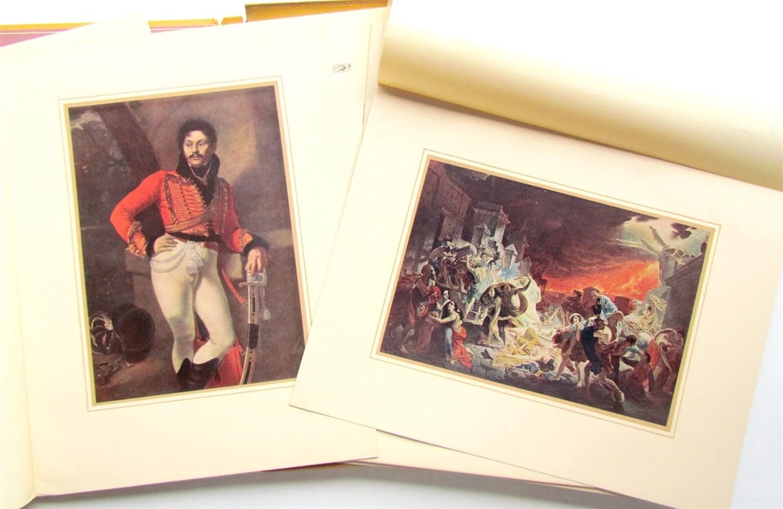 1939 RUSSIAN STATE MUSEUM ART ILLUSTRATED PLATES FOLDER - 3