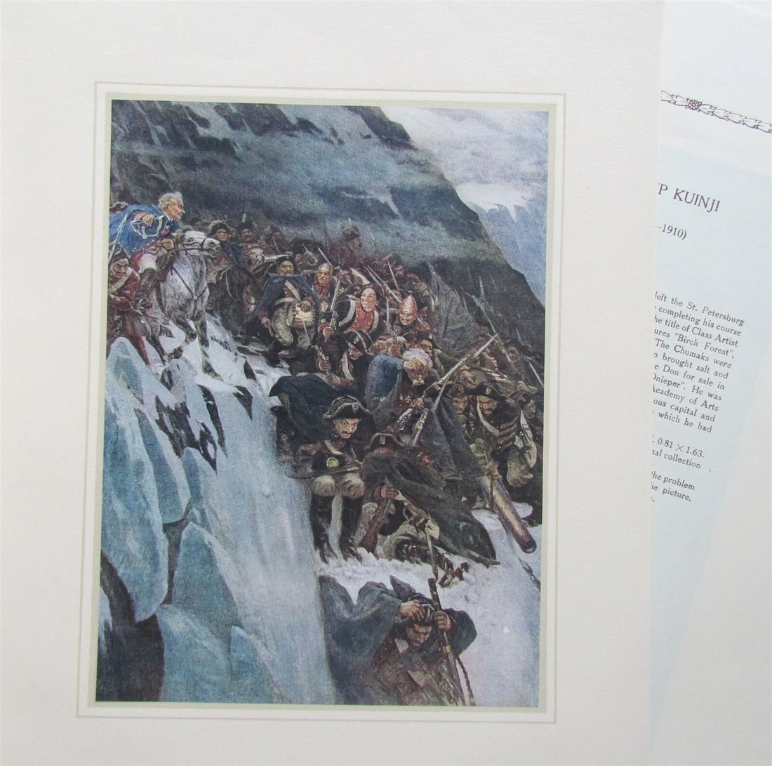 1939 RUSSIAN STATE MUSEUM ART ILLUSTRATED PLATES FOLDER - 4