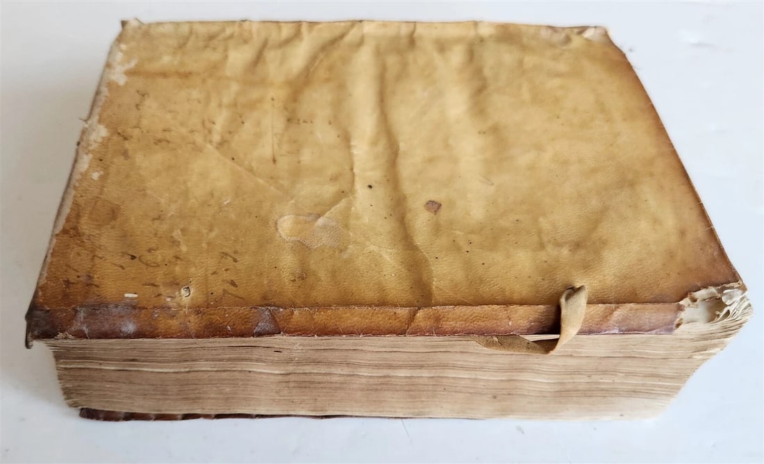 1563 ILLUSTRATED LAW BOOK by Giovanni Ziletti antique Vellum binding 16th CENT. - 4
