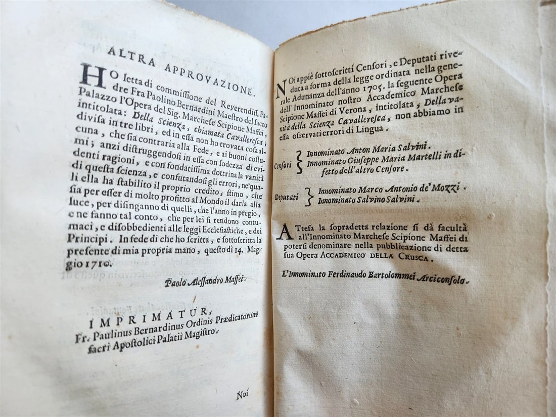 1712 HISTORY of CHIVALRY honor insult duels ANTIQUE chiamata cavalleresca - 10
