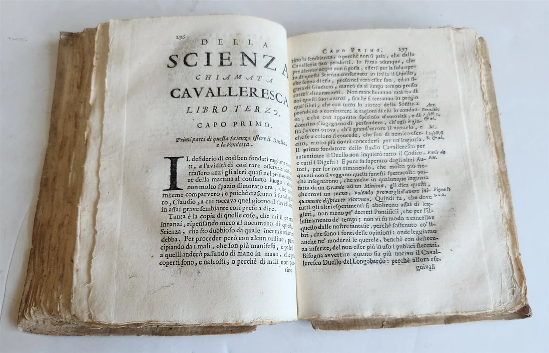 1712 HISTORY of CHIVALRY honor insult duels ANTIQUE chiamata cavalleresca - 6