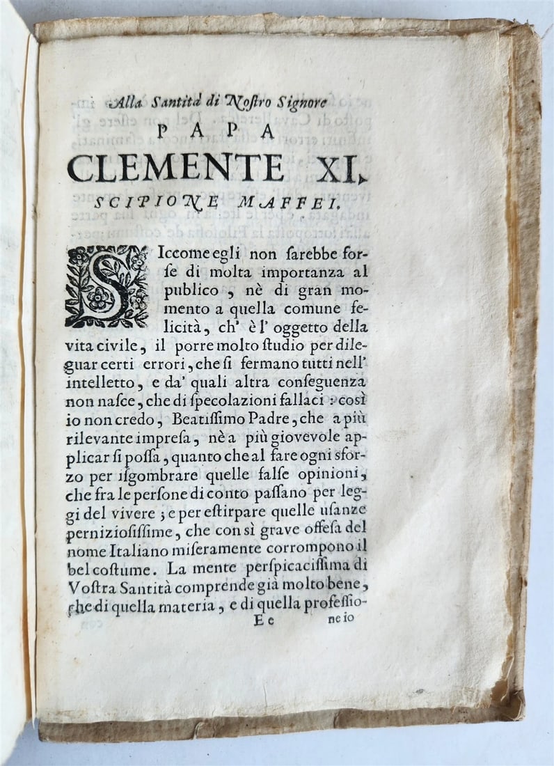 1712 HISTORY of CHIVALRY honor insult duels ANTIQUE chiamata cavalleresca - 9