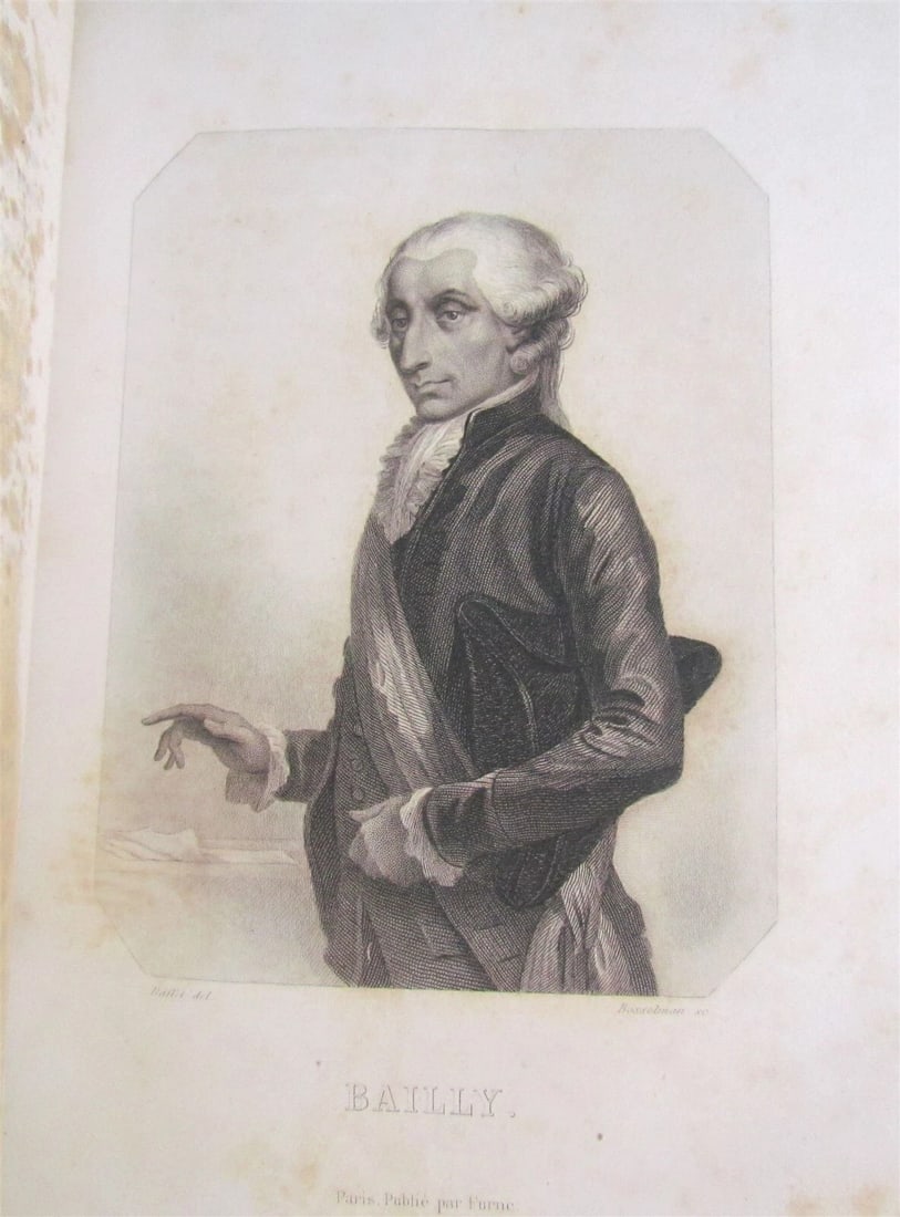 1847 HISTOIRE DES GIRONDINS 8 VOLUMES antique ILLUSTRATED FRENCH REVOLUTION - 5