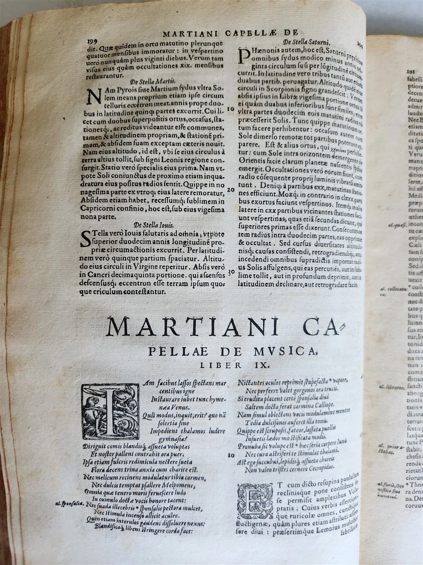 1577 ENCYCLOPEDIA of SCIENCE by ISIDORE von SEVILLA antique VELLUM BOUND FOLIO - 7