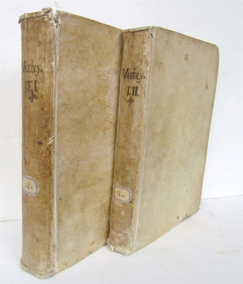 1717 2 VOLUMES ANATOMY ILLUSTRATED CORPORIS HUMANI ANATOMIAE antique in LATIN - 2