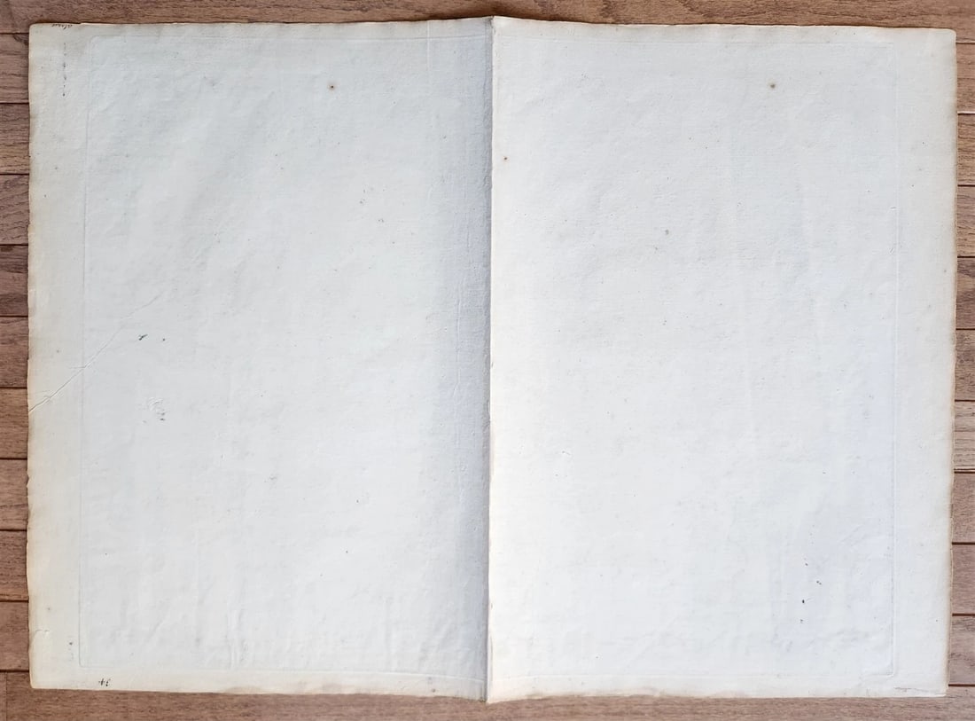 1730s antique MAP antique HAUTE et BASSE ALSACE SUNTGAW BRISGAW ORTEN AW - 9