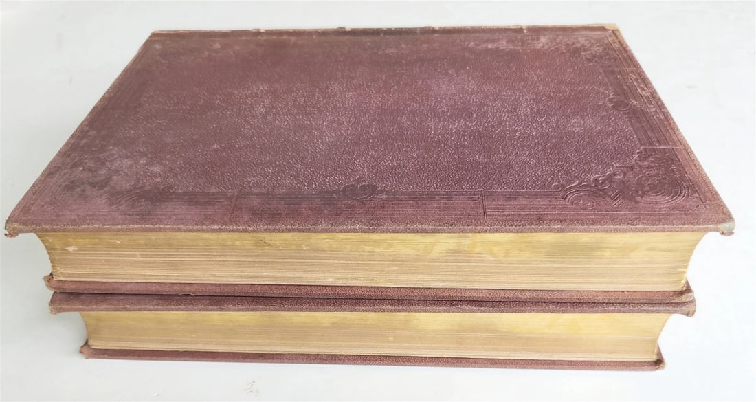 1847 ILLUSTRATED HISTORY of FRANCE by Lavallee 2 VOLUMES antique - 17