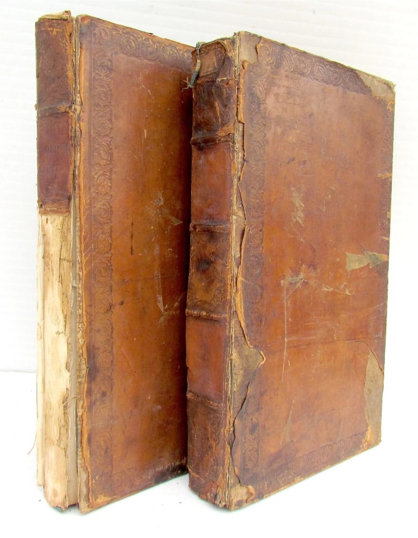 1740 STAFFORDE'S LETTERS & DISPATCHES by WILLIAM KNOWLER 2 FOLIO VOLUMES antique (1 of 11)