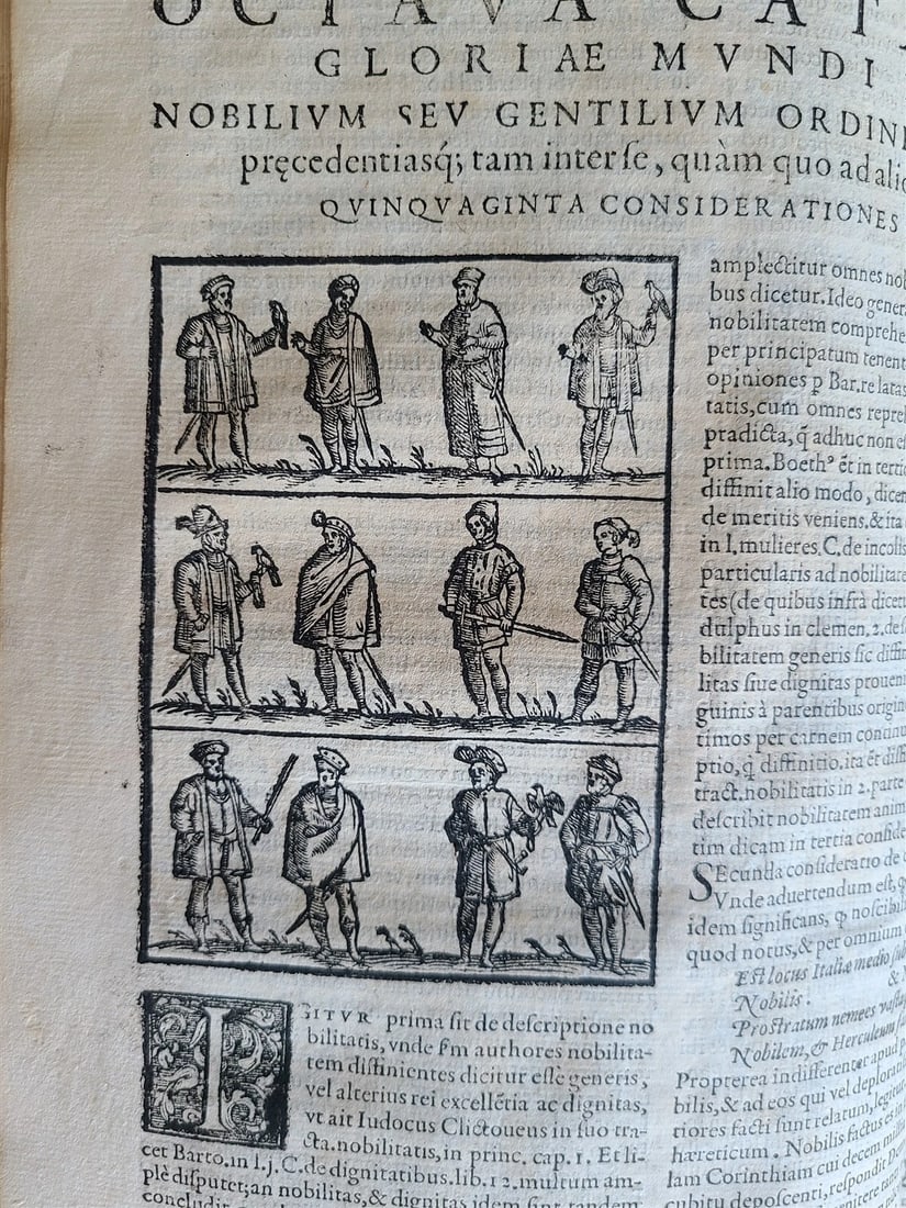 1576 ROYALY LAW rights & duties of monarchs ILLUSTRATED antique vellum FOLIO - 12