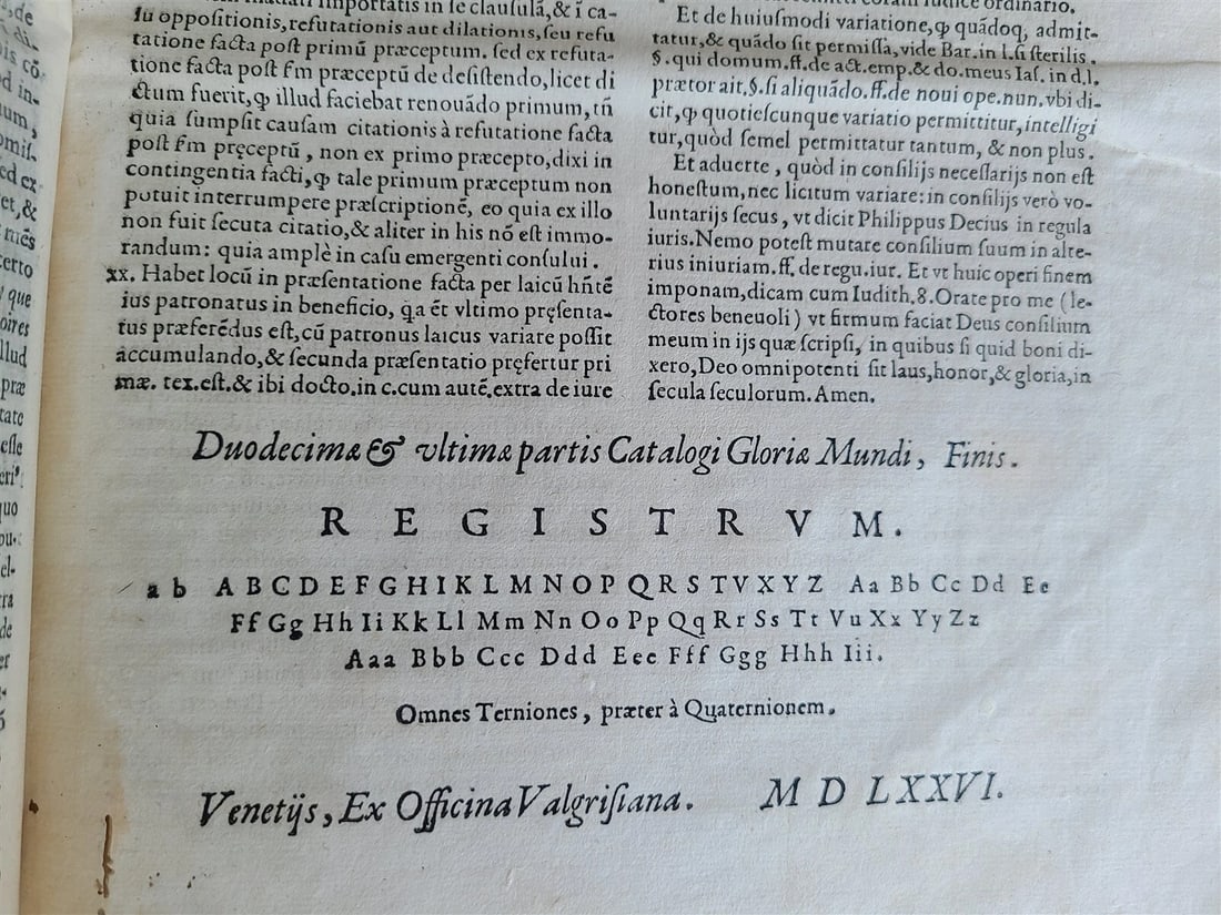 1576 ROYALY LAW rights & duties of monarchs ILLUSTRATED antique vellum FOLIO - 13