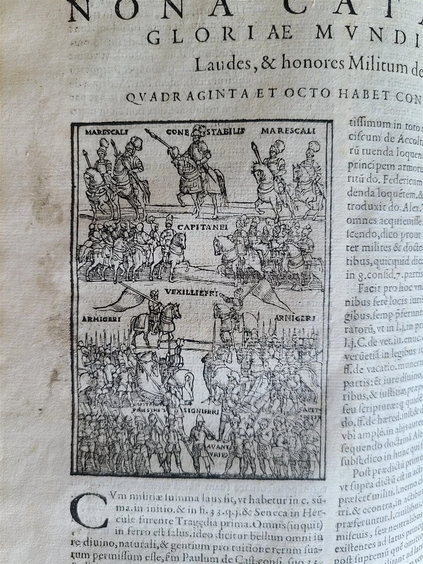 1576 ROYALY LAW rights & duties of monarchs ILLUSTRATED antique vellum FOLIO - 14