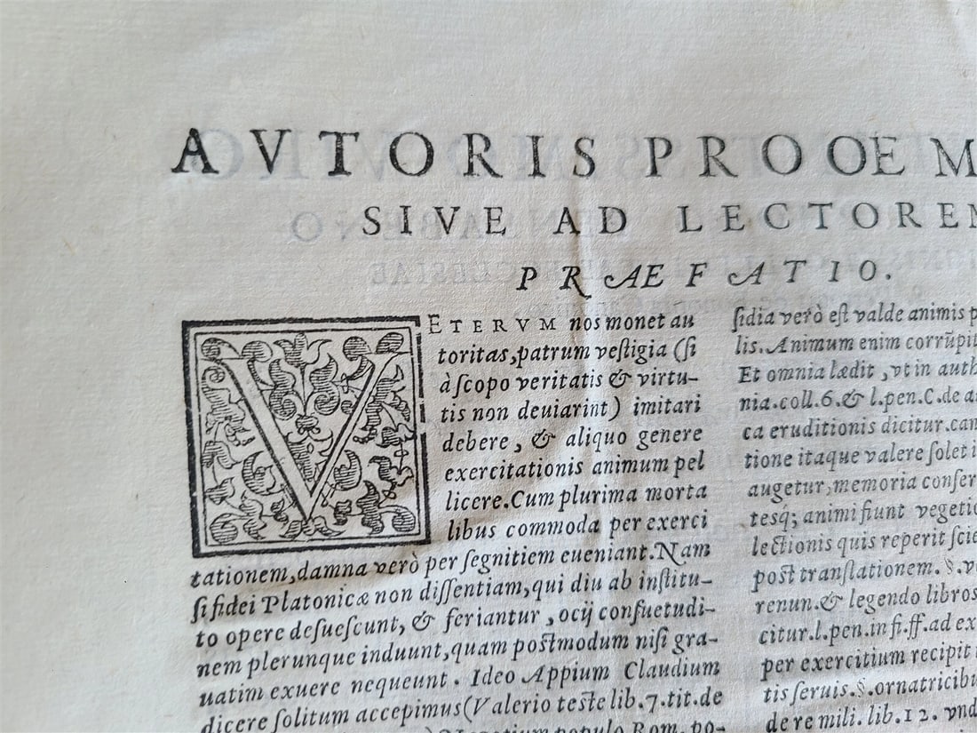 1576 ROYALY LAW rights & duties of monarchs ILLUSTRATED antique vellum FOLIO - 20