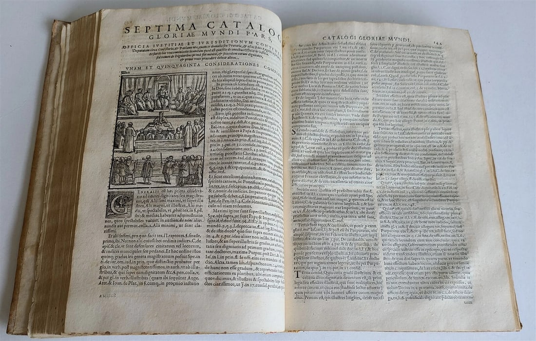 1576 ROYALY LAW rights & duties of monarchs ILLUSTRATED antique vellum FOLIO - 4