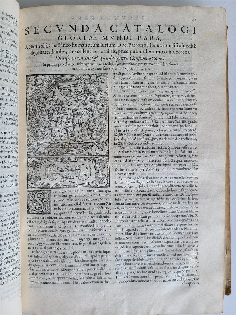 1576 ROYALY LAW rights & duties of monarchs ILLUSTRATED antique vellum FOLIO - 9