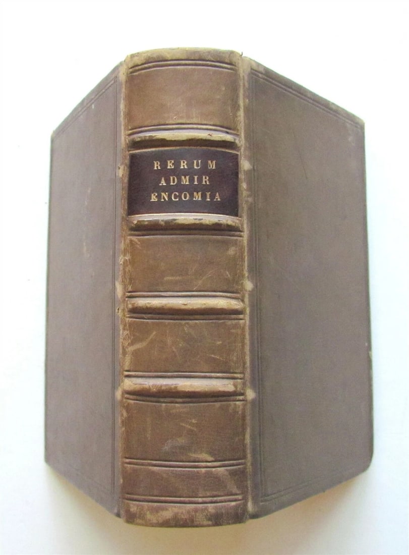 1677 HUMOROUS ESSAYS Admiranda Rerum Admirabilium Encomia antique - 2