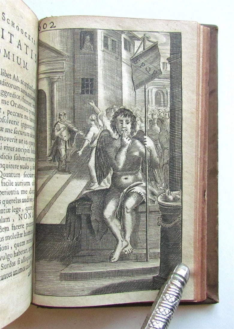 1677 HUMOROUS ESSAYS Admiranda Rerum Admirabilium Encomia antique - 8