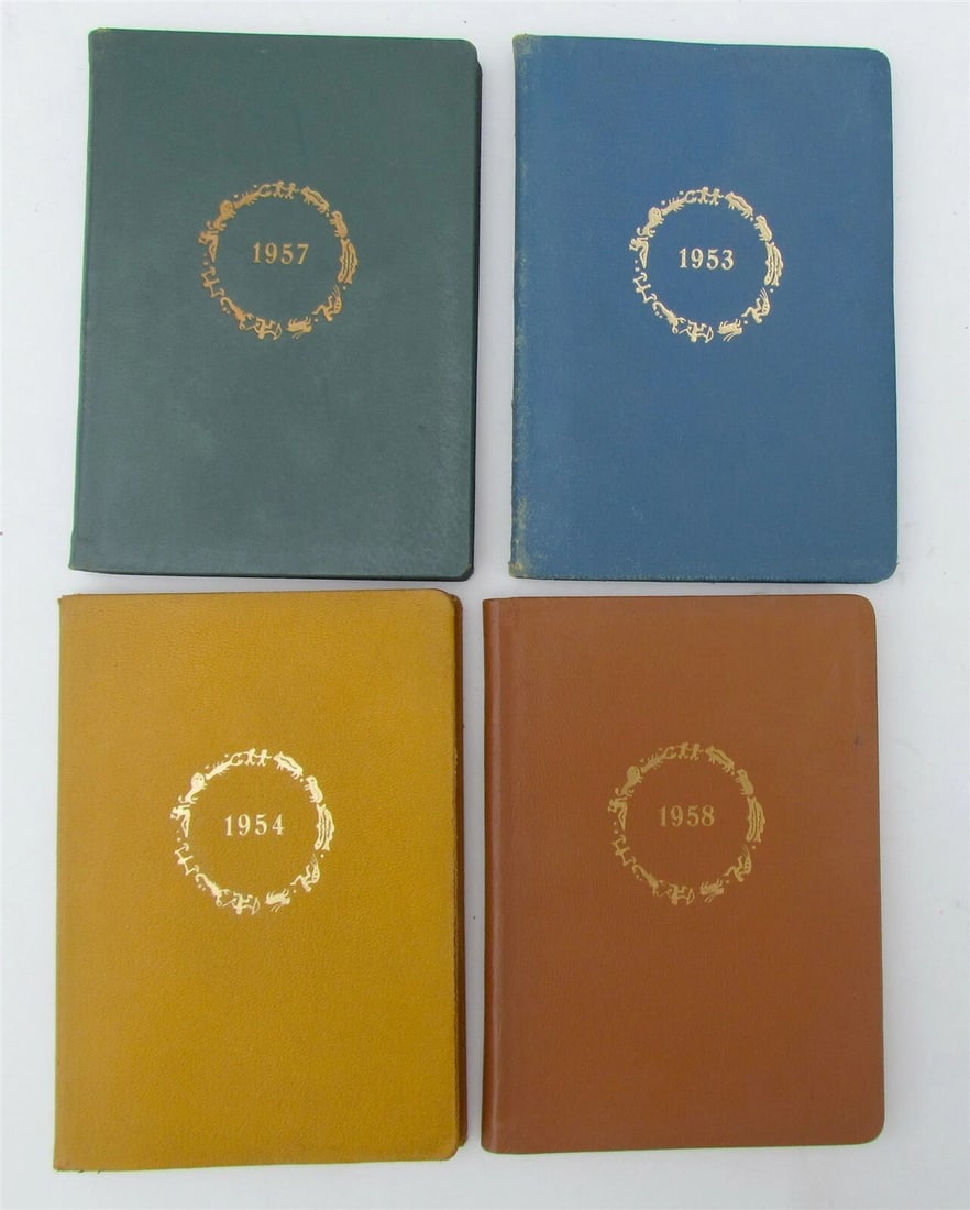 1953-1958 4 VOLUMES CALENDARIUM TYCHOPOLITANUM illustrated (1 of 9)