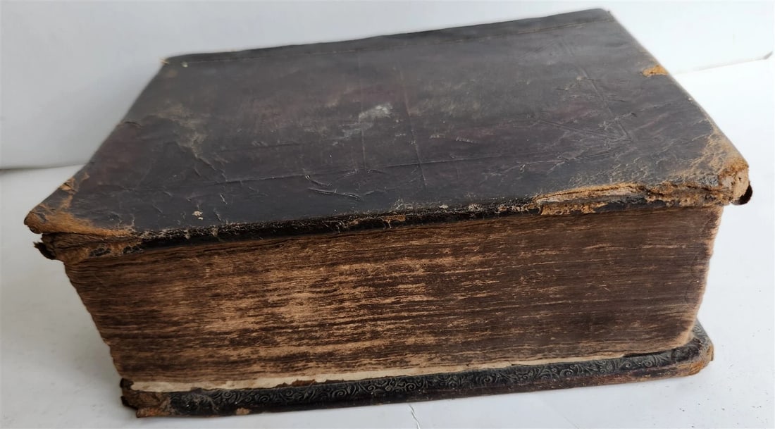 1635 BIBLE in ENGLISH antique - 13