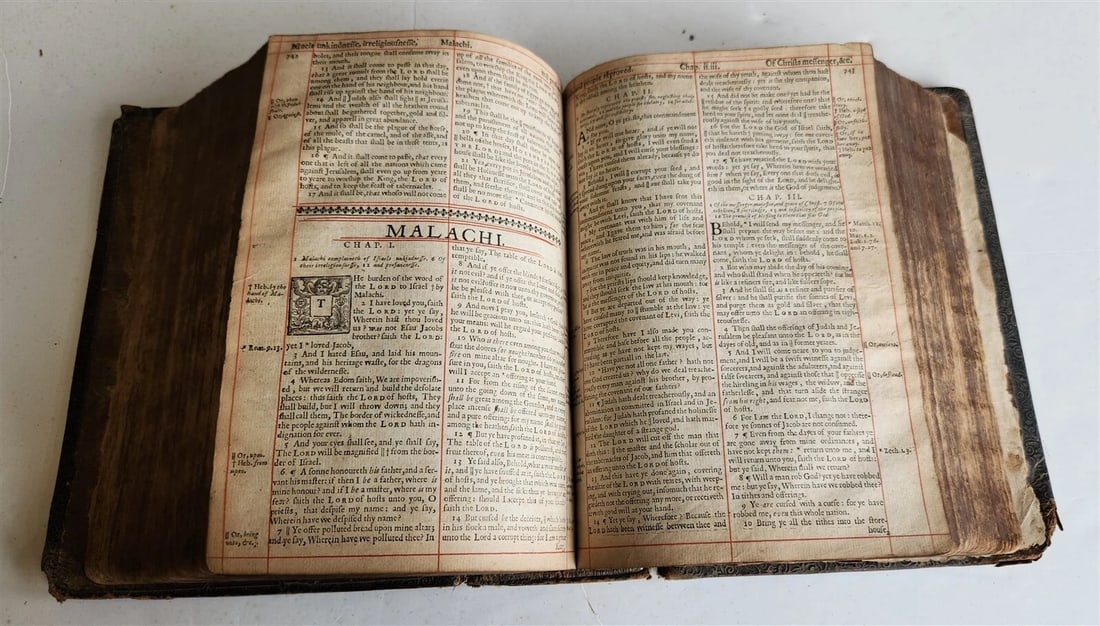 1635 BIBLE in ENGLISH antique - 17