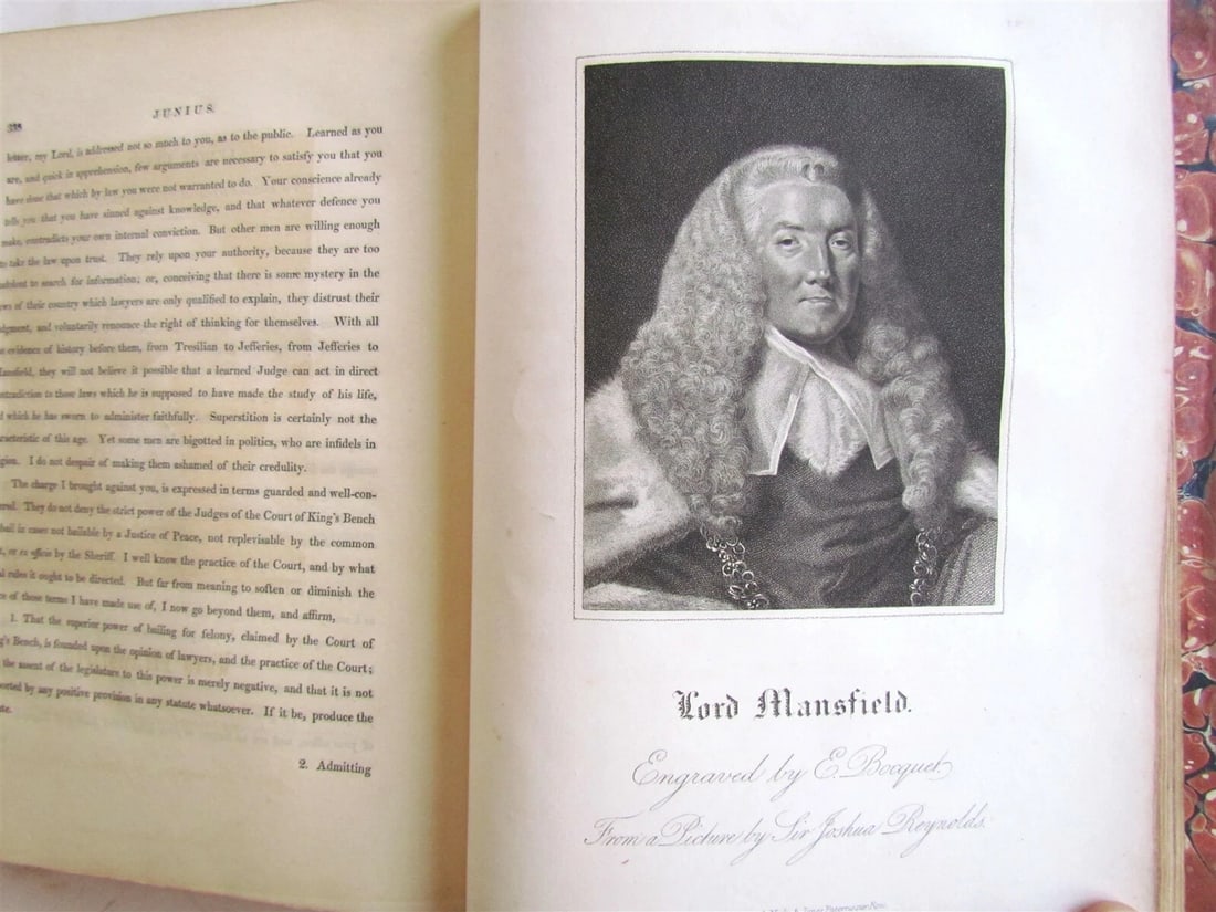 1813 JUNIUS STAT NOMINIS UMBRA antique ILLUSTRATED - 9