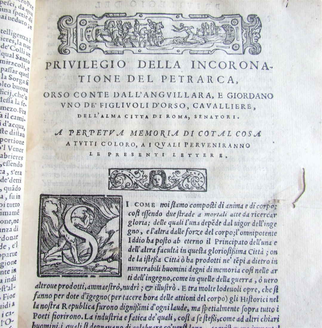 1568 PETRARCA antique ILLUSTRATED 16th CENTURY poetry - 11