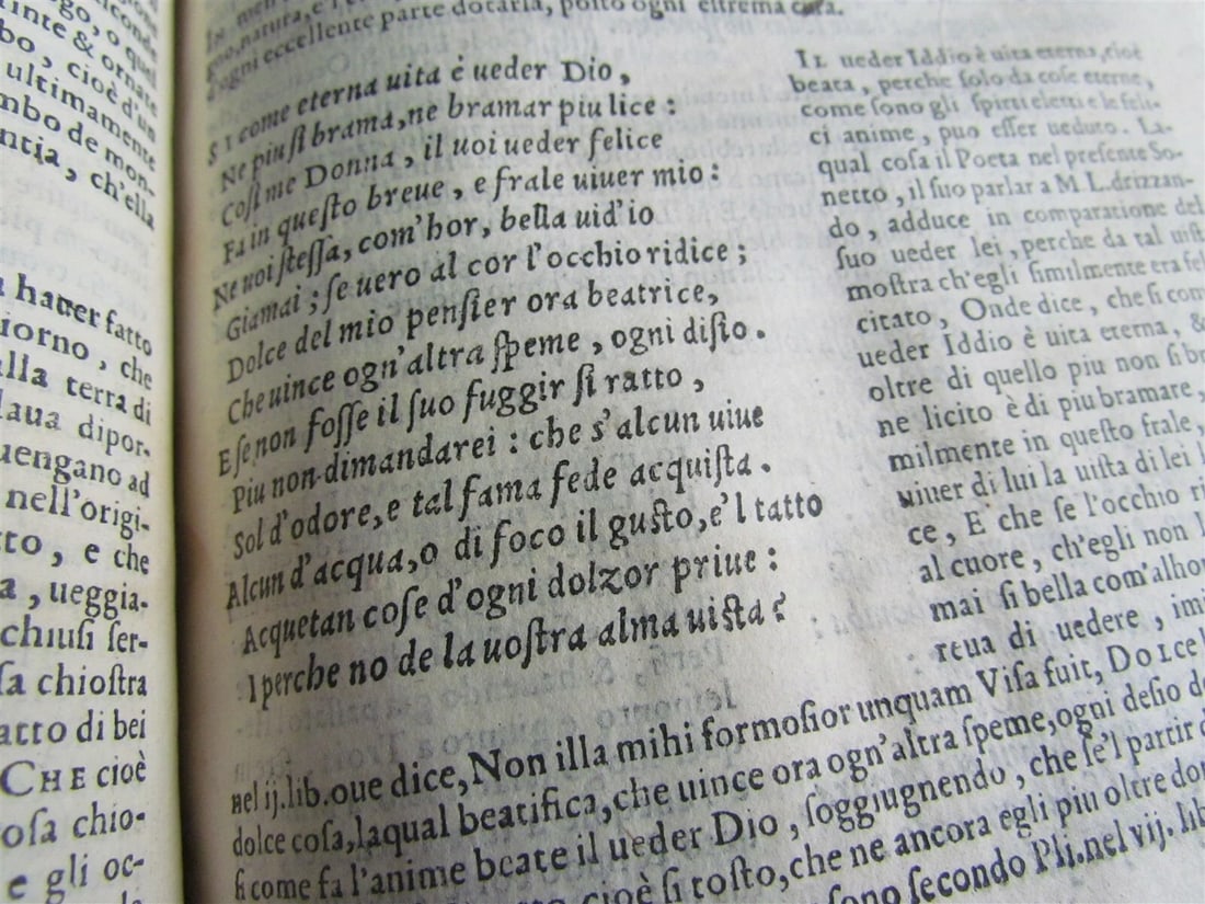 1568 PETRARCA antique ILLUSTRATED 16th CENTURY poetry - 12