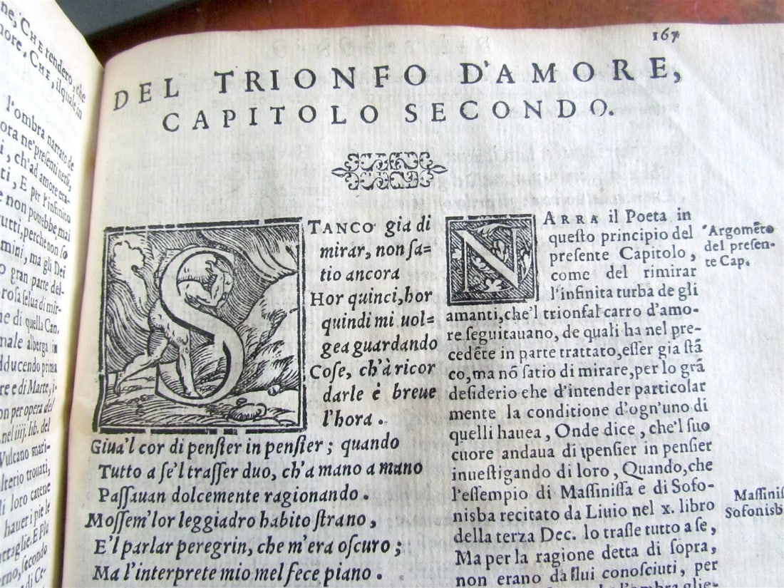 1568 PETRARCA antique ILLUSTRATED 16th CENTURY poetry - 8