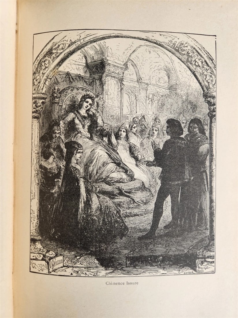 1887 LIVES of GREAT FRENCH WOMEN illustrated antique - 15