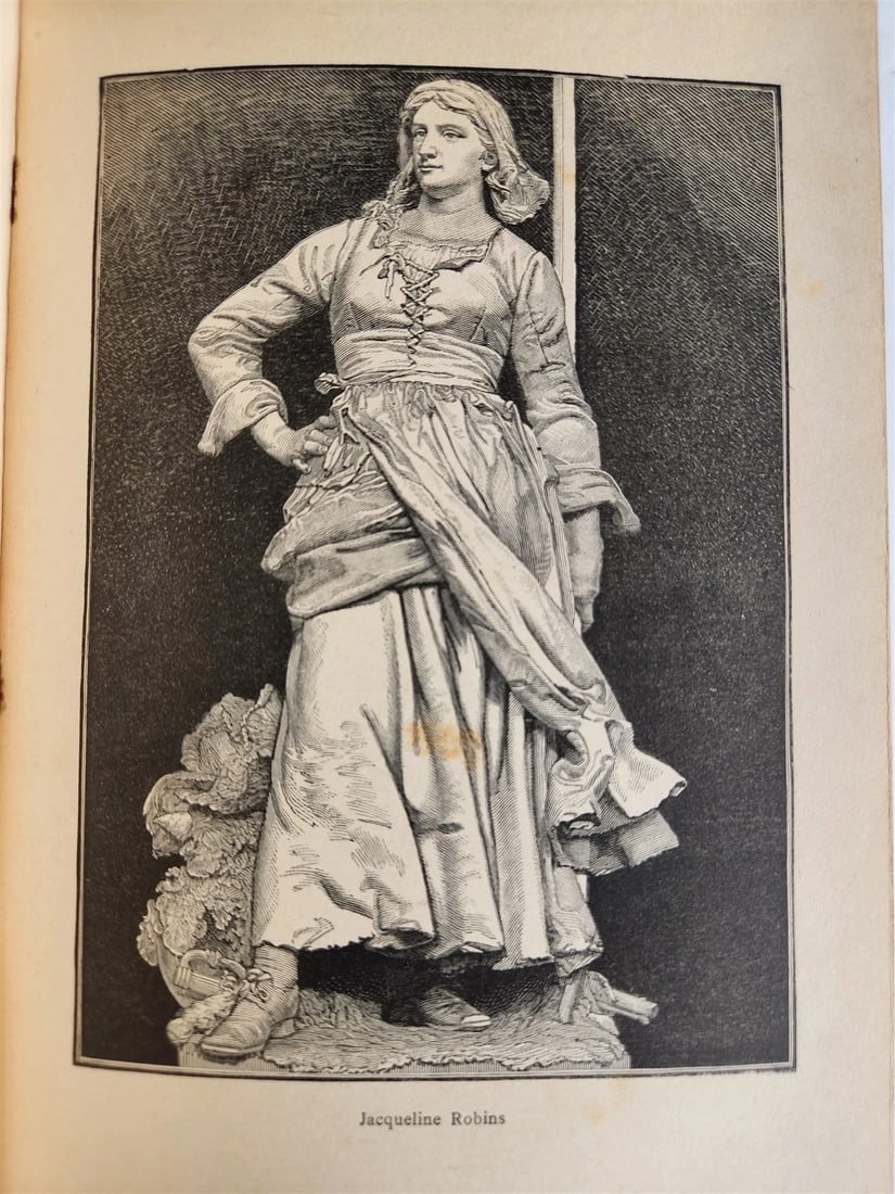 1887 LIVES of GREAT FRENCH WOMEN illustrated antique - 9