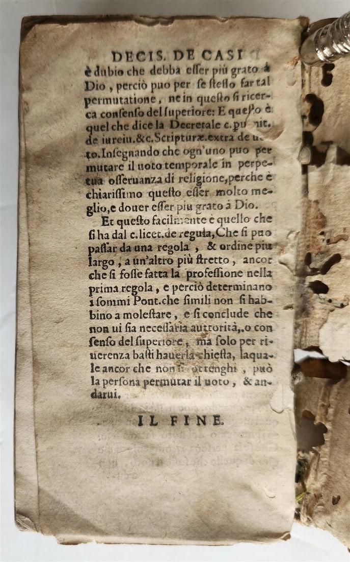 1589 CENTO CASI DI COSCIENZA by SERAFINO RAZZI antique ILLUSTRATED vellum 16th C - 6