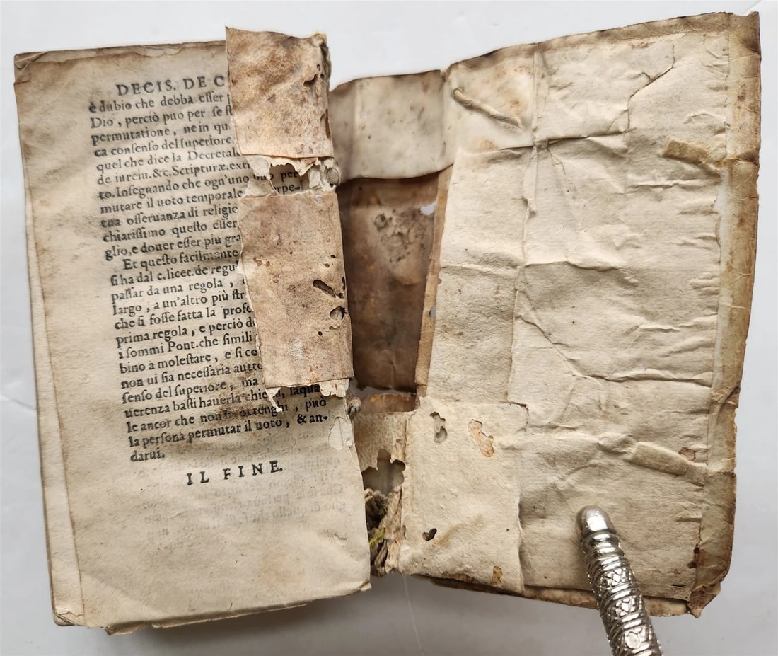 1589 CENTO CASI DI COSCIENZA by SERAFINO RAZZI antique ILLUSTRATED vellum 16th C - 7