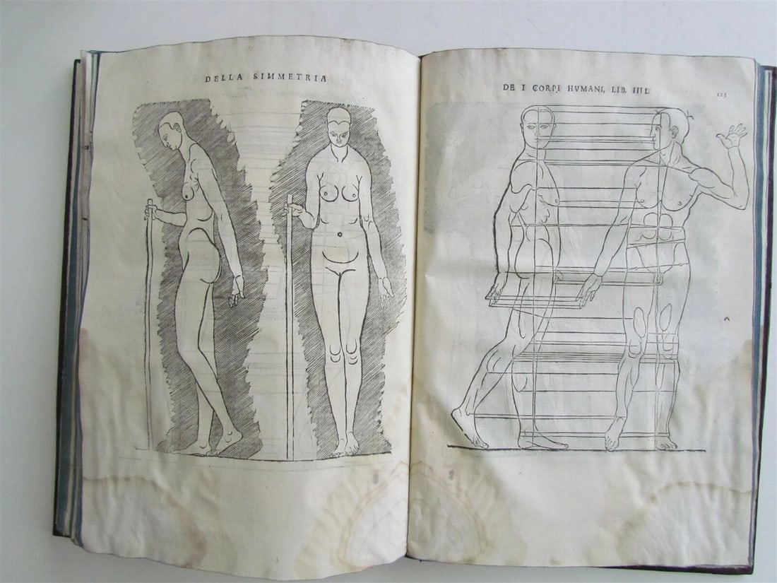 1594 ALBRECHT DURER FULLY ILLUSTRATED antique RARE Di Alberto Durero pittore - 10