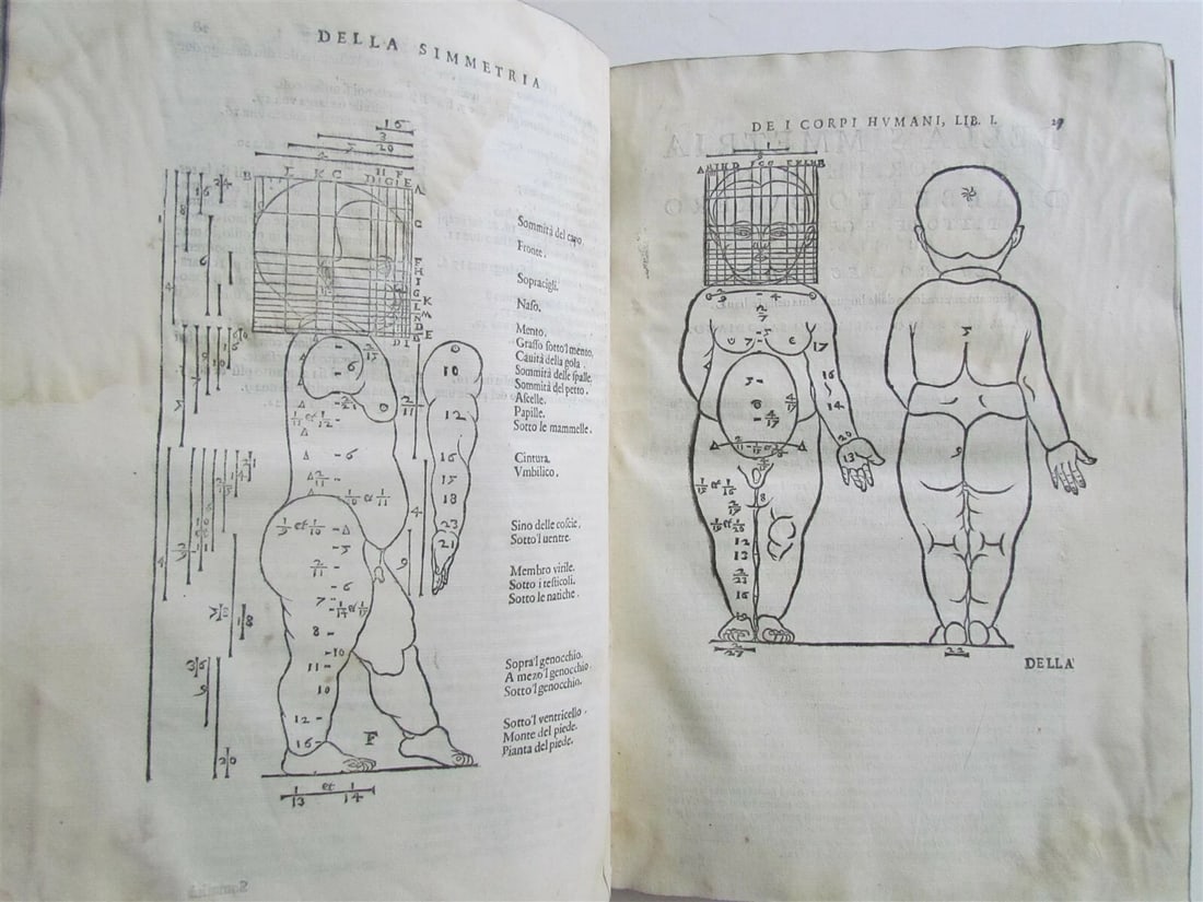 1594 ALBRECHT DURER FULLY ILLUSTRATED antique RARE Di Alberto Durero pittore - 6
