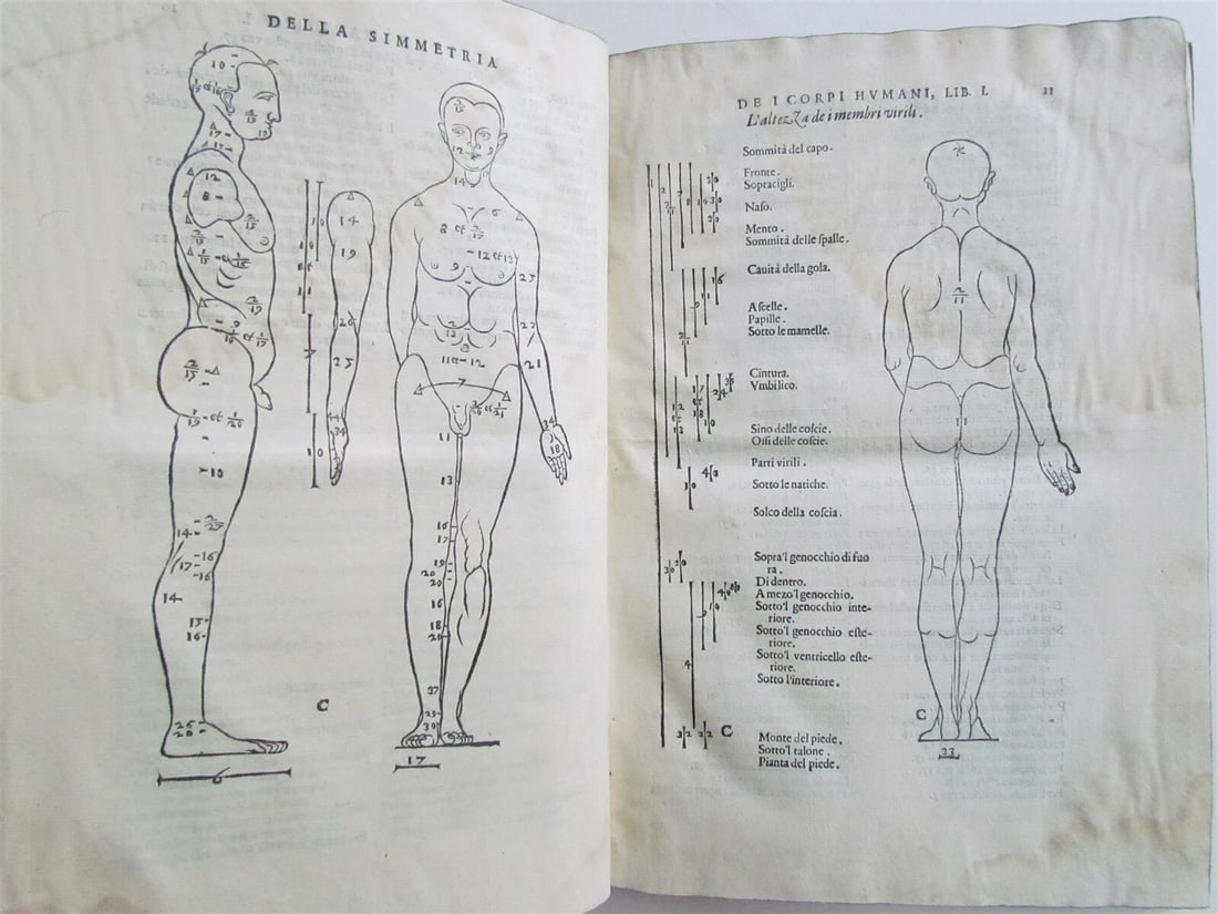 1594 ALBRECHT DURER FULLY ILLUSTRATED antique RARE Di Alberto Durero pittore - 7