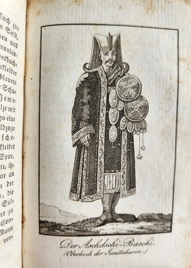 1828 CONSTANTINOPLE & TURKISH STATE antique ILLUSTRATED 2 volumes in German - 11